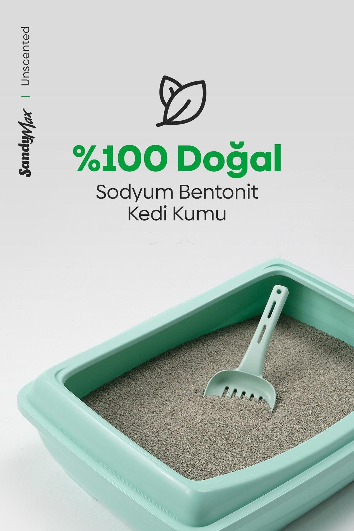 Sandy SandyMax Triple Action Kokusuz Kedi Kumu 10kg - Görsel 3