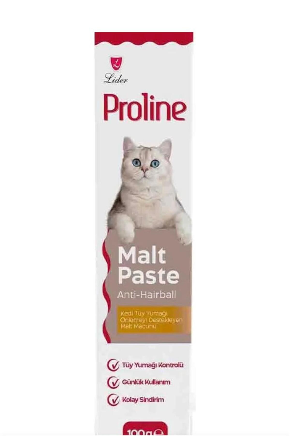 Pro Line Malt Paste Tüy Yumağı Önleyici Kedi Malt Yeni Ürün 100gr