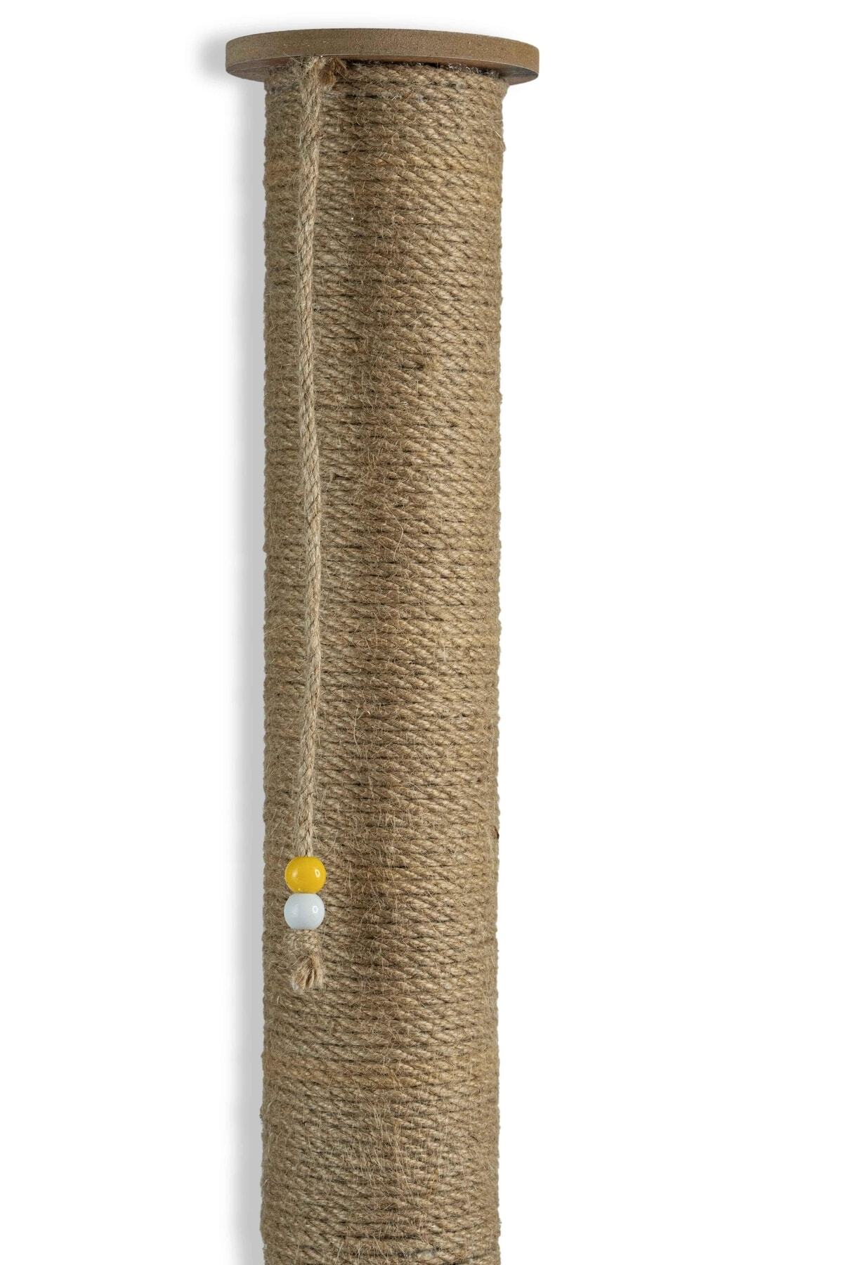 PUGALO 90 Cm Büyük Kedi Tırmalam Tahtası Minder Yüzey Gri - Görsel 2