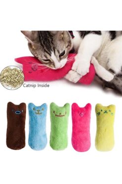TRİPULAM Catnip’li Peluş Kedi Oyuncağı – Hışırtılı 1 adet (10 cm)