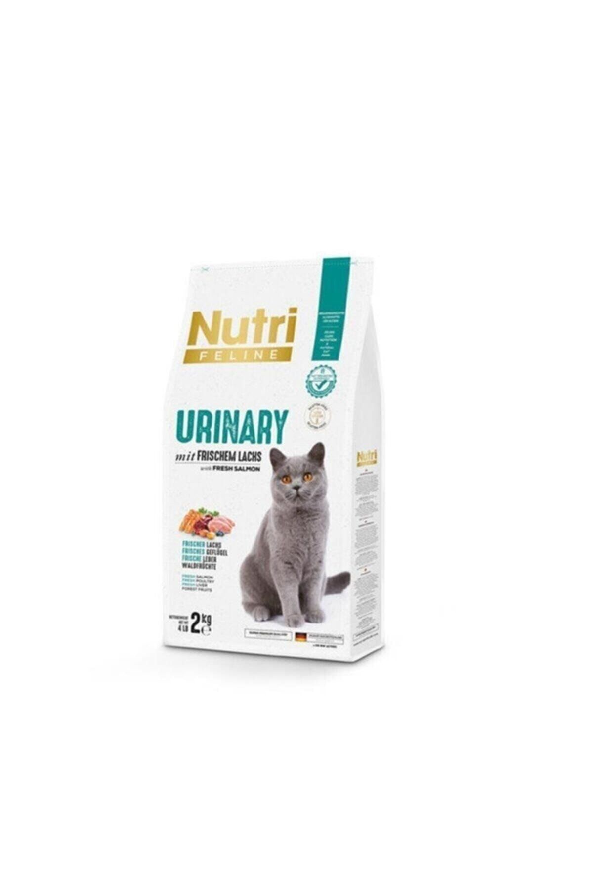 Nutri Feline Böbrek Sağlığı Destekleyici Taze Somonlu Düşük Tahıllı Glutensiz Yetişkin Kedi Maması 2 Kg