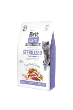 Brit Care Graın Free Sterılızed Weıght Control Duck And Turkey Kısır Kilo Kontrol,kedi Kuru Mama 7kg