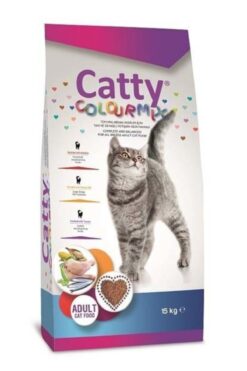 Catty Colourmix Renkli Taneli Yetişkin Kedi Maması 15 Kg