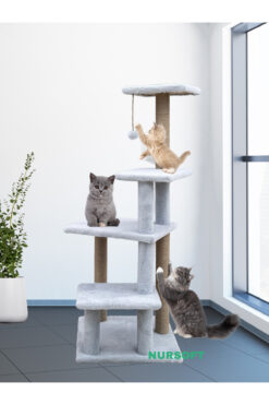 Nursoft Premium Tırmalama Tahtası Çok Katlı Uzun Boy Büyük Boy Kedi Koltuk Tırmalama Koruyucu