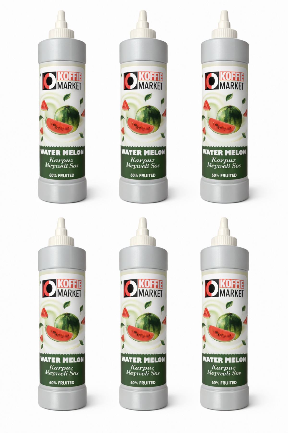 Koffie Market 6 Adet Karpuz Meyveli Sos 1000gr