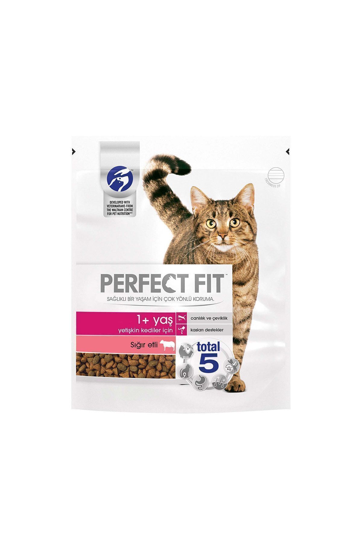 Perfect Fit Kuru Yetişkin Kedi Maması Sığır Etli 750 gr - Görsel 2