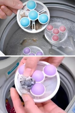 Markafox Çamaşır Makinesi İçin Toz ve Evcil Hayvan Kedi Köpek Tüyü Toplayıcı Yıkanabilir Tüy Temizleme Tekli