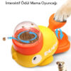 Sevpatik Köpekler İçin Eğitici Ödül Mama Dağıtıcı Oyuncak – Etkileşimli Basmalı Oyuncak 3 Başlıklı