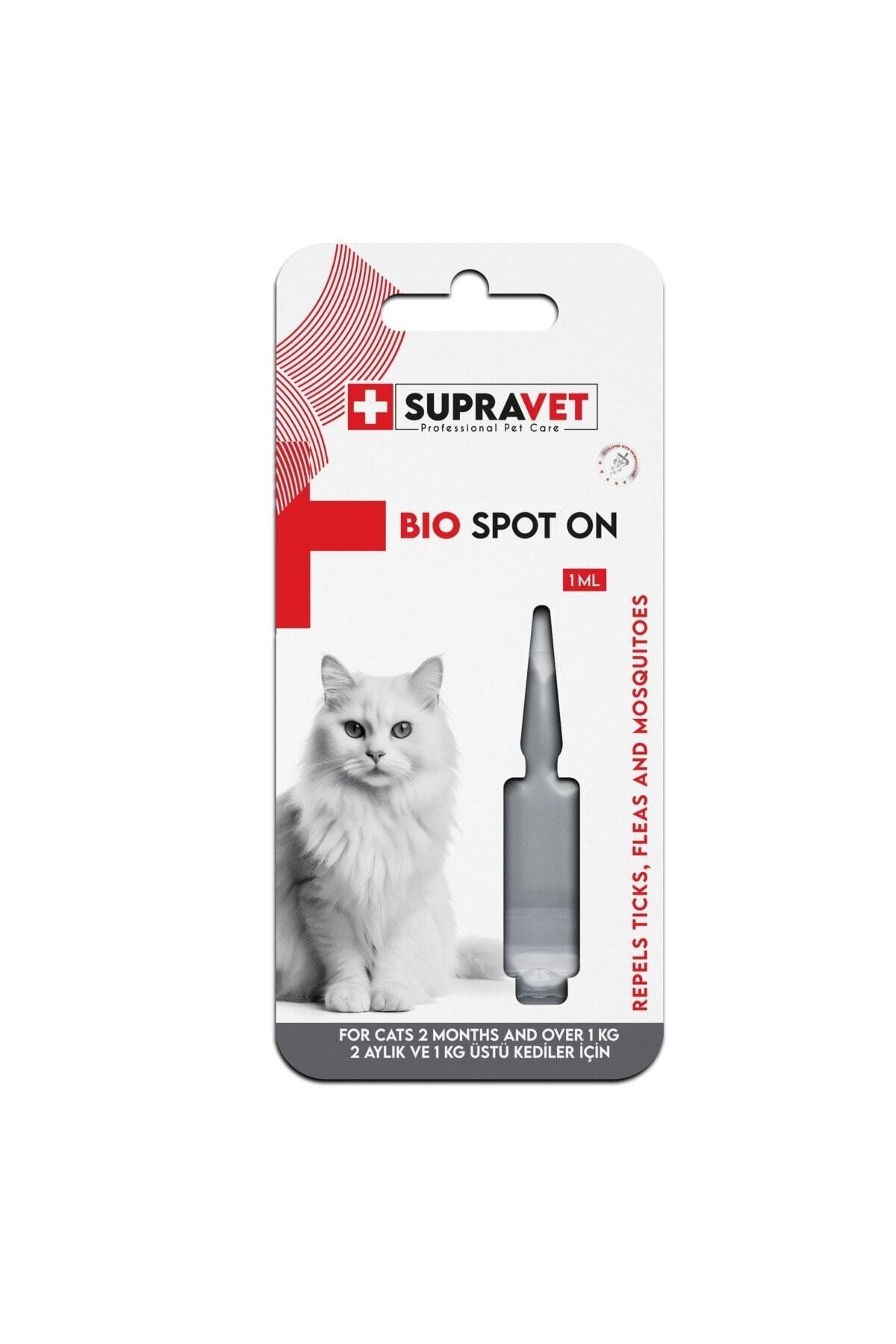 Supravet Kedi Deri Ve Tüy Bakım Yağı; Bit Pire Kene Dış Parazit Uzaklaştırıcı 1 ML