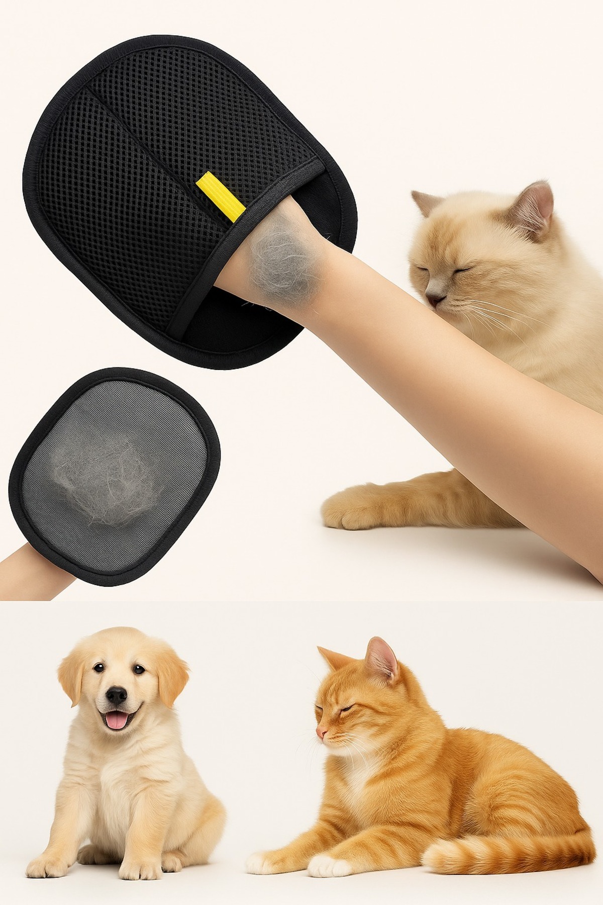 PET MOOD Tüy Toplayıcı Eldiven - Görsel 3