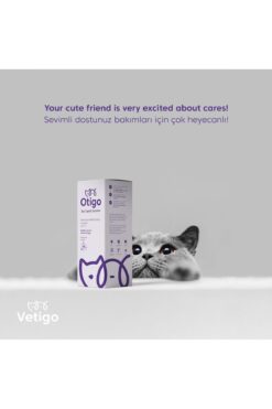 Otigo Vetigo Ear Care – Kedi & Köpek Kulak Temizleme Bakım Solüsyonu – 100 ml