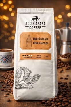 Addis Ababa Coffee Tarihi Galata Türk Kahvesi 1 kg