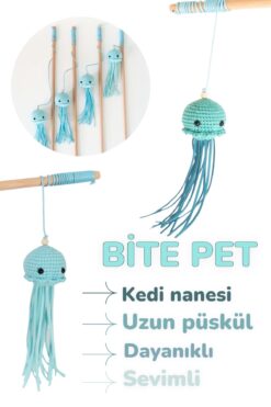 bite pet KEDİ OLTASI AHTAPOT KEDİ NANELİ