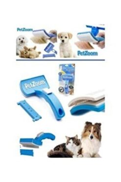 Genel Markalar Petzoom Kedi Köpek Basmalı Fırça Ve Tüy Kesme Jiletli Tarak
