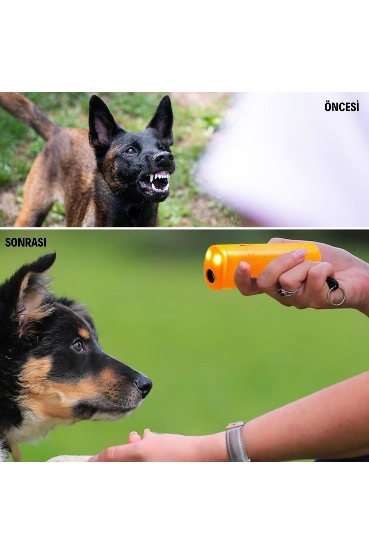 HvT ® Ultrasonik Köpeksavar Köpek Kovucu Köpek Kornası Eğitim Cihazı - Görsel 3