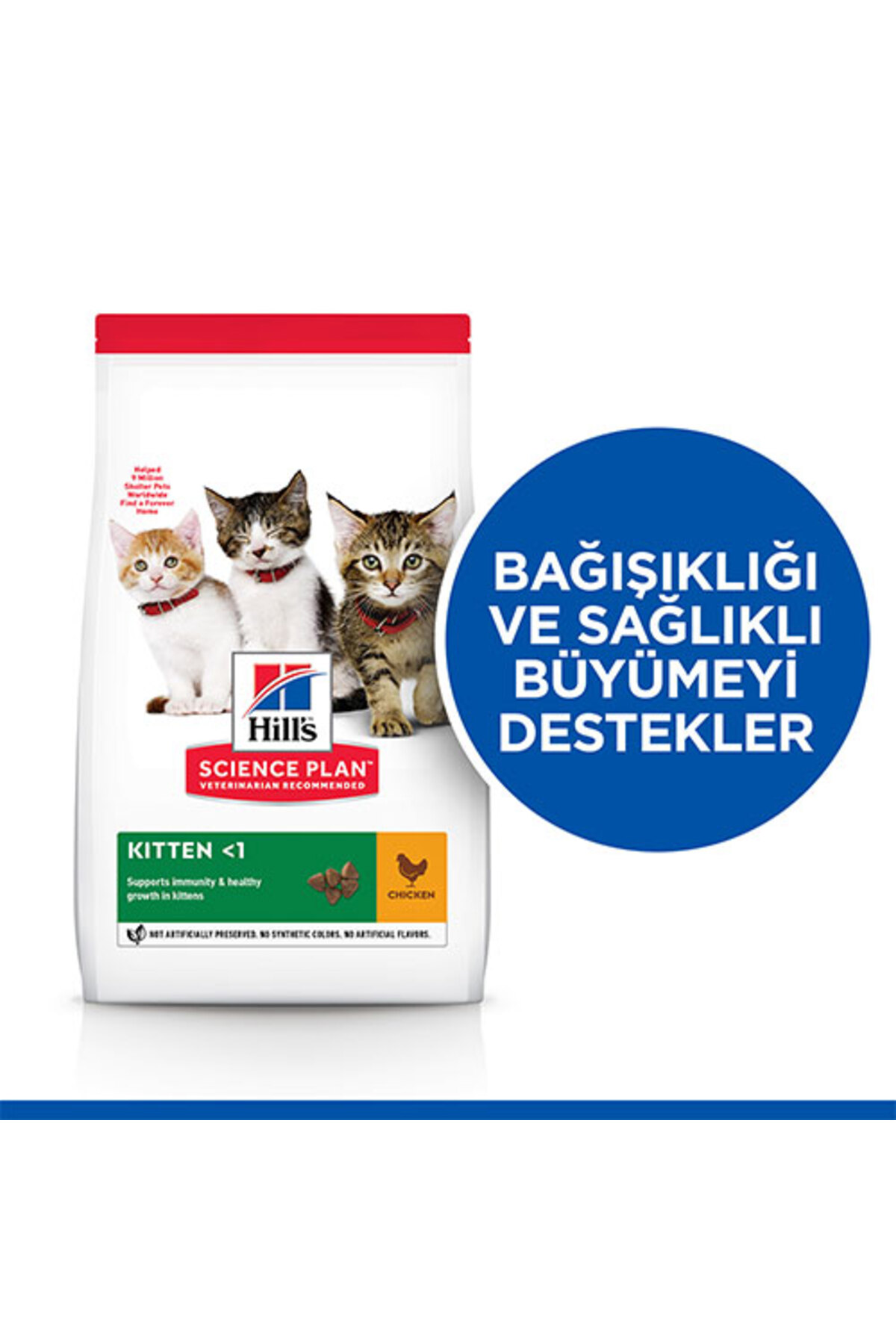 Hill's Hill’s SCIENCE PLAN Kitten Tavuklu Yavru Kedi Maması 7 Kg - Görsel 2