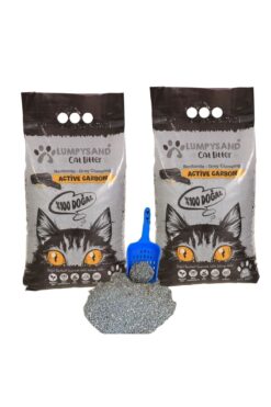 lumpysand Aktif Karbonlu Ince Taneli Kedi Kumu 10 Lt X 2 Adet