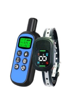 Petainer Köpek eğitim tasması ve Walkie Talkie Ekstra Özelliği köpeğinizle konuşun En iyi Eğitim Tasması