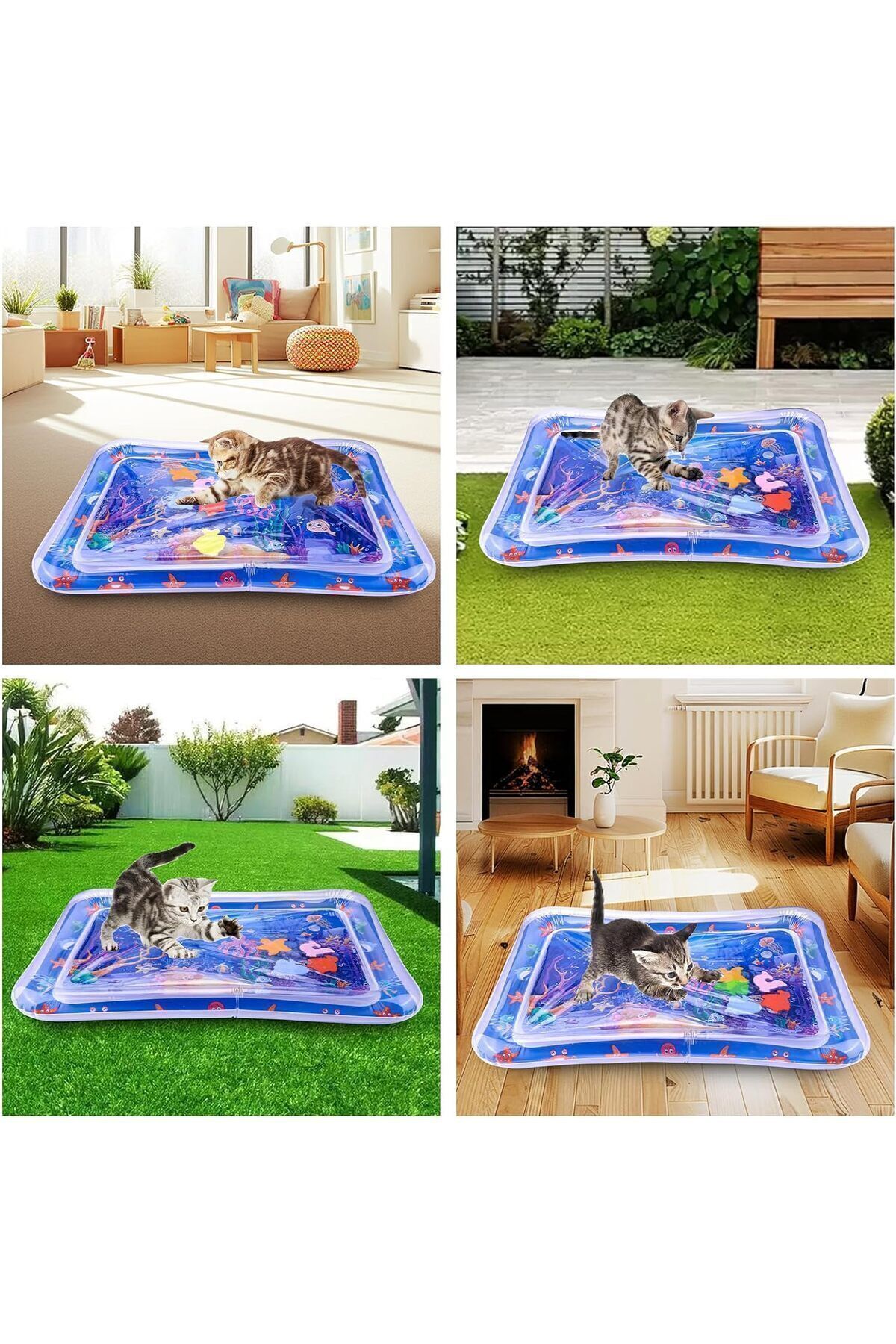 metafor Kediler için Su Duyusal Oyun Matı - Görsel 3