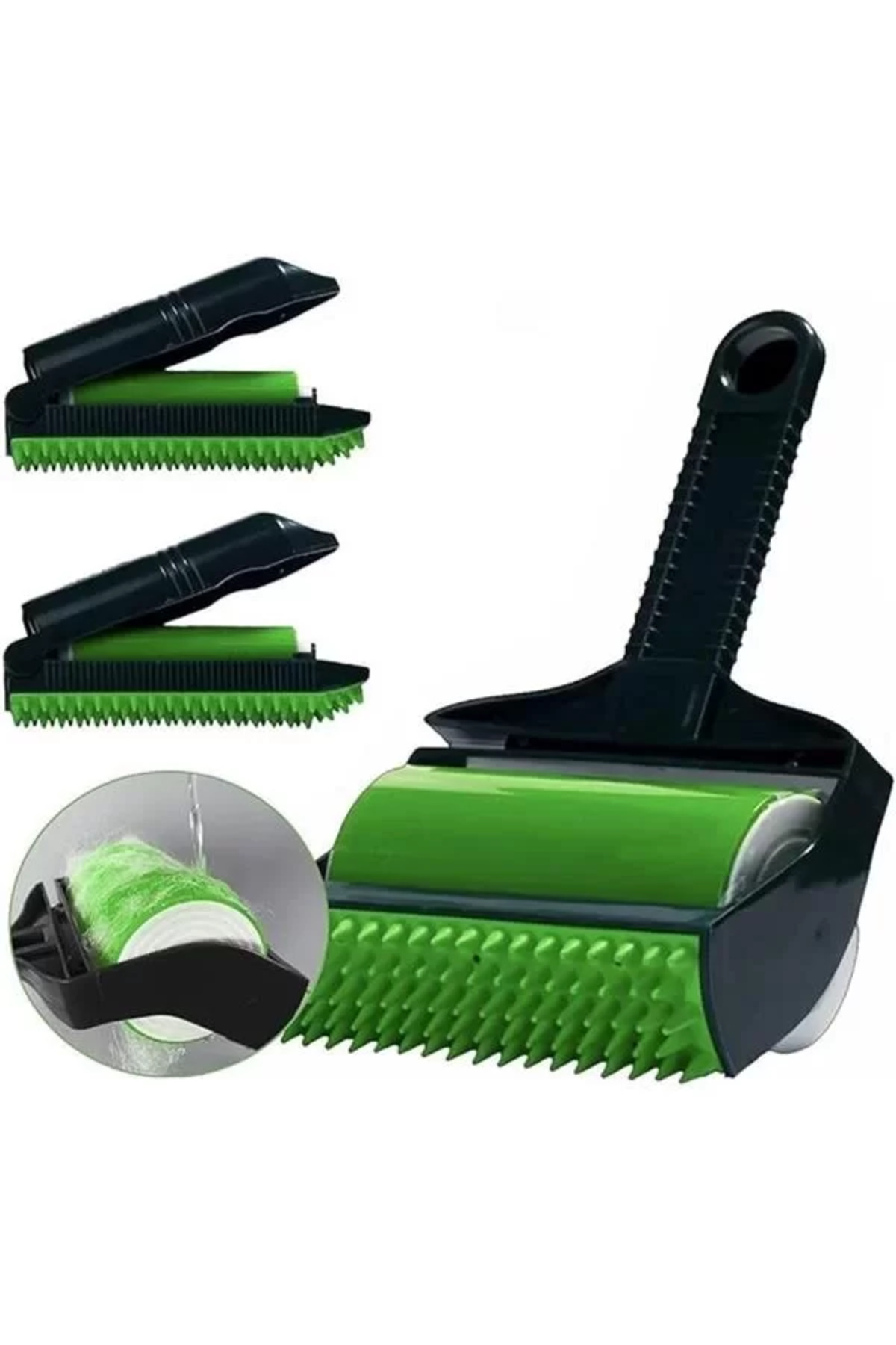 HESPERUS Kedi Köpek Tüyü Toplayıcı – 4 Fonksiyonlu, Tekrar Kullanılabilir Tüy Temizleme Rulosu - Görsel 3