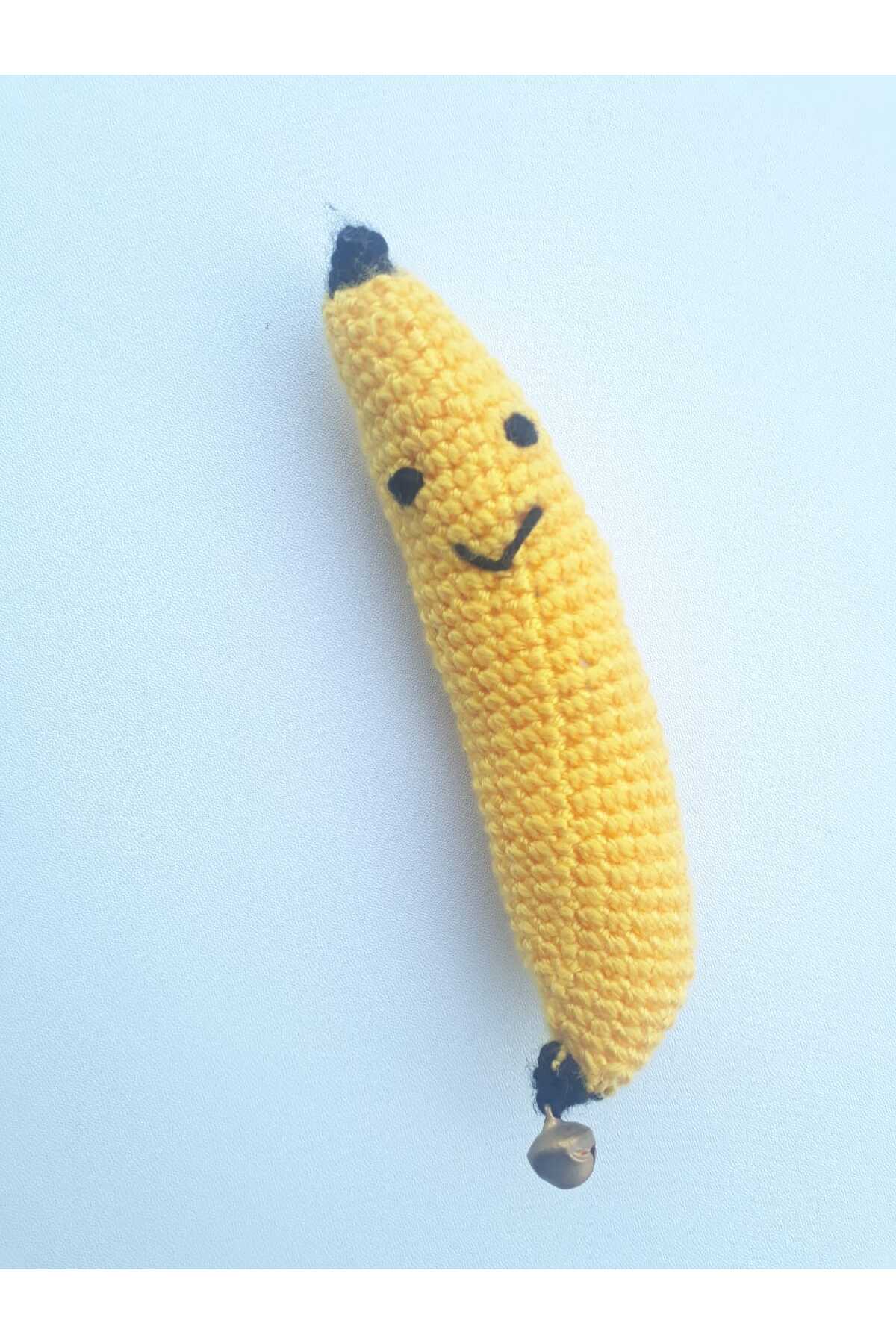 AN7 MUZ DİŞ KAŞIMA KEDİ ÖRGÜ CATNİPLİ