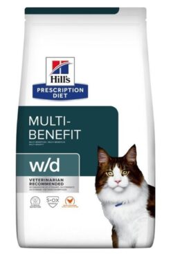 Hill's Prescription Diet W/d Multi-Benefit Dry Adult Cat Food Tavuklu 1.5 kg