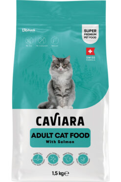 Caviara Somonlu Kısırlaştırılmış Yetişkin Kedi Maması 1,5 Kg
