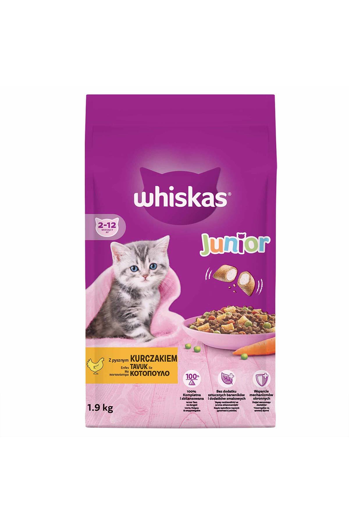 Whiskas Yavru Tavuklu Kuru Kedi Mama 2 Kg - Görsel 2