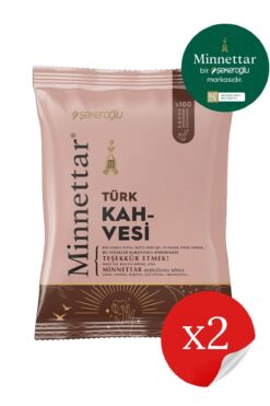 Şekeroğlu Minnettar Türk Kahve 2 X 100 gr ( 2 Paket )