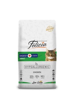 Felicia Volmin Petshop Az Tahıllı Yetişkin Tavuklu Hypoallergenic Kedi Maması 12 kg