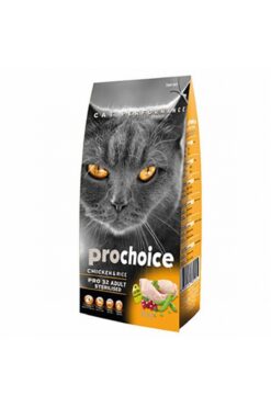 ProChoice Pro Choice 32 Sterilised Tavuklu ve Pirinçli Kısırlaştırılmış Kedi Maması 15 Kg