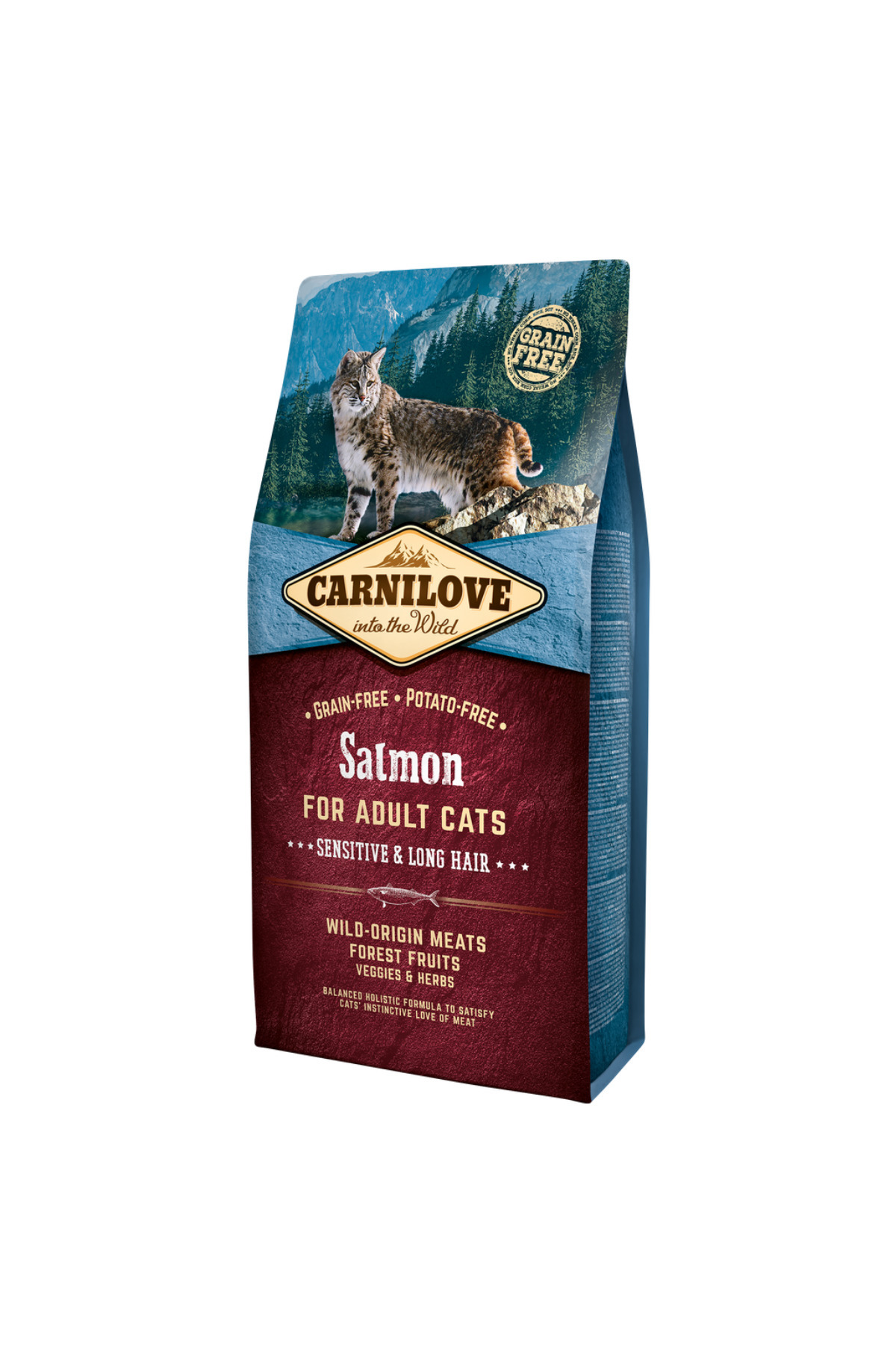 Carnilove Somonlu Yetişkin Tahılsız Kedi Kuru Maması 2 Kg