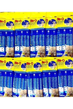 me-o Meo Creamy Treatse 10 Lu Set Sıvı Kedi Ödül Maması Tavuk&ciğer&keçi Sütü 4x15 Gr Toplam 600 Gr