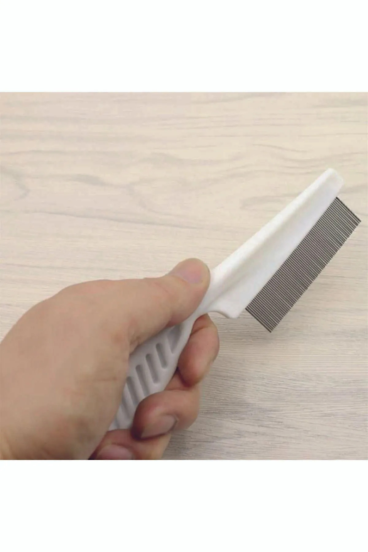 mywarehouse Kedi Köpek saplı Tüy Bit Pire Toplayıcı Toplama Temizleme Tarağı Tarak Bit Pire Temizleme Kedi Köpek - Görsel 2