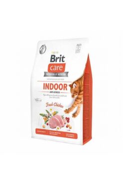Brit Care İndoor Anti Stress Hypoallergenic Tavuklu Tahılsız Yetişkin Kedi Maması 2 Kg