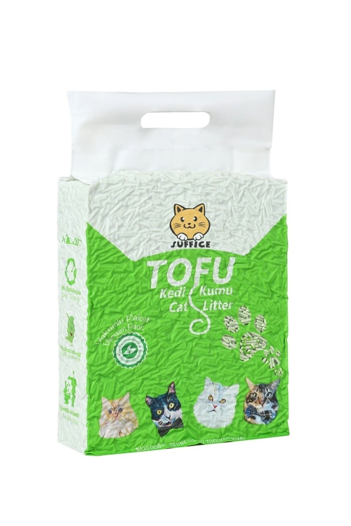 Genel Markalar %100 Tofu Organik Kedi Kumu 6l