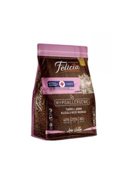 Felicia Az Tahıllı & Hipoalerjenik Kuzu Etli Anne ve Yavru Kedi 2x1kg