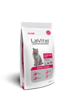 LaVital Somonlu Premium Kısır Kedi Maması 1.5 Kg 2'li Paket