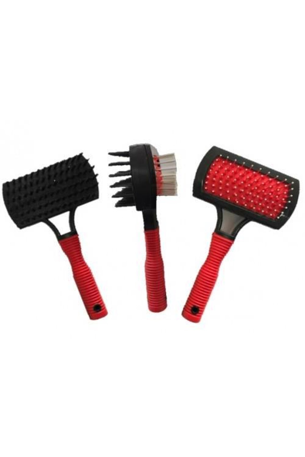 mywarehouse Çift Taraf Kedi Köpek Telli Tarama Fırçası Tüy Toplama Evcil Hayvan Tarağı