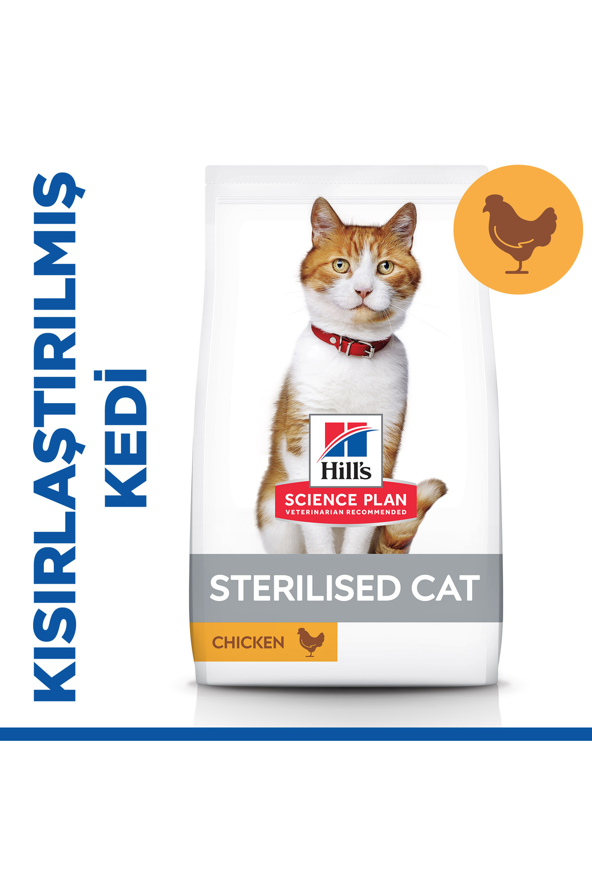 Hill's SCIENCE PLAN Tavuklu Kısırlaştırılmış Yetişkin Kedi Maması 3kg
