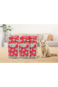 Bastet Tozsuz Kedi Kumu 3 Adet Kutu (TAMAMEN DOĞAL , AKTİF KARBONLU, POŞETTE)