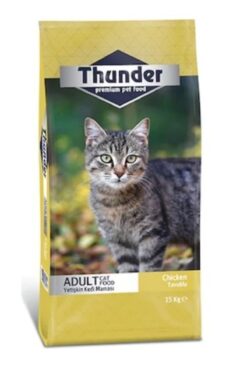 Thunder Tavuklu Yetişkin Kedi Maması 15kg