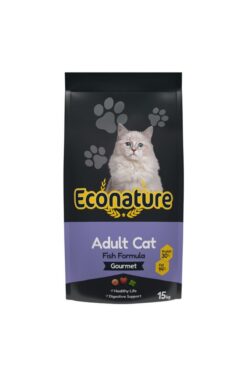 Econature Plus Gurme Balıklı Yetişkin Kedi Maması Yetişkin (1 - 7 Yaş)-15 Kg-Hayır