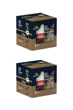 Shazel Hazır Türk Kahvesi Sade Ofis Seti 2 x 10 adet