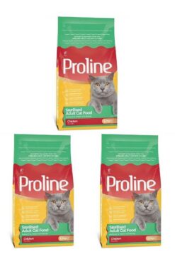 Pro Line Kısırlaştırılmış Kedi Maması 1200 gr X 3 Adet