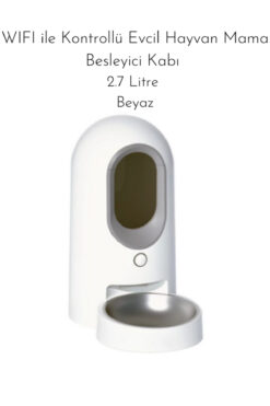 Genel Markalar Wıfı Ile Kontrollü Evcil Hayvan Mama Besleyici Kabı 2.7 Litre -