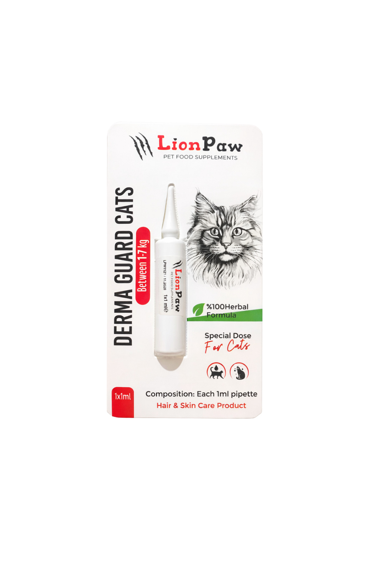 LİON PAW Kedi Malt Macunu 100g Tüy Yumağı,Kusma Önleyici,Taurin,Biotin Sindirim Destekli Kedi Damlası Hediye - Görsel 3