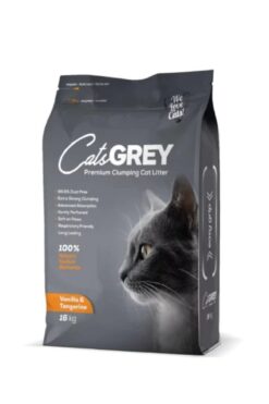 Genel Markalar Premium Vanilya Mandalina Kokulu Hipoalerjenik Tozsuz Topaklanan Ince Taneli Bentonit Kedi Kumu 16kg