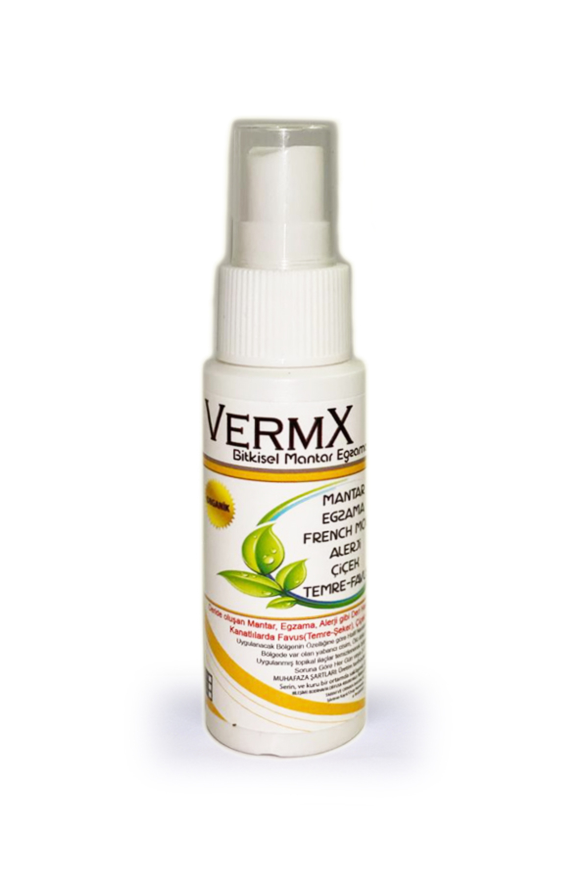 VERMX TR VERMX SPREY Kediler için Doğal Mantar Akne Yağlı Kuyruk Deri ve Tüy Bakım Spreyi