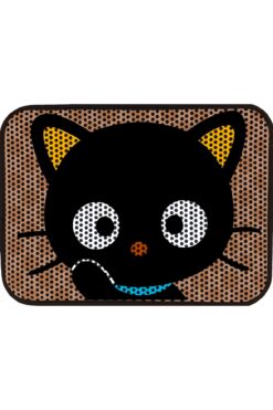 Pet Palace Elekli Tuvalet Önü Kedi Kumu Paspası,renkli Desenli,kum Toplayıcı, Yıkanabilir,60x45 Cm